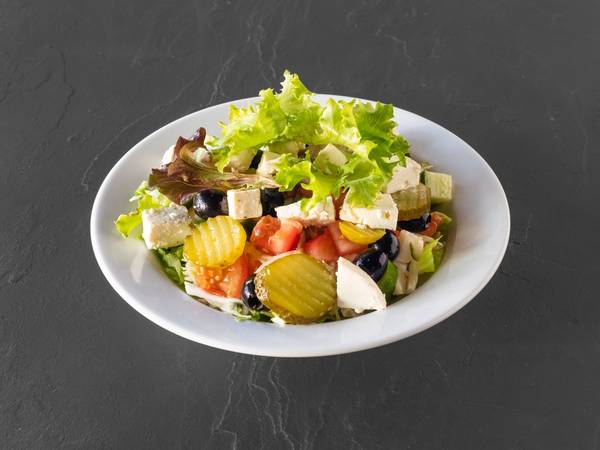 Griekse salade van Hart van Gemert