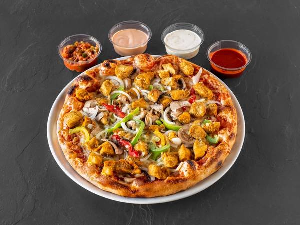 Pizza Kipfilet speciaal van Hart van Gemert